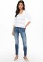 Only Skinny fit jeans ONLKENDELL LIFE RG SK ANK DT met rits bij de zoom - Thumbnail 4
