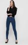 ONLY push-up skinny jeans ONLPOWER dark blue denim - Thumbnail 7