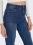 ONLY high waist skinny jeans ONLROSE medium blue denim - Thumbnail 8