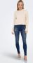 ONLY high waist skinny jeans ONLROSE medium blue denim - Thumbnail 8