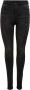 ONLY high waist skinny jeans ONLROYAL black denim regular - Thumbnail 5