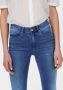 ONLY high waist skinny jeans ONLROYAL light medium blue denim regular - Thumbnail 4