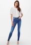 ONLY high waist skinny jeans ONLROYAL light medium blue denim regular - Thumbnail 5
