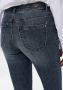 Only Blauwe effen jeans met ritssluiting en knoopsluiting voor vrouwen Blue Dames - Thumbnail 6
