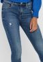 Only Skinny fit jeans ONLWAUW met lichte destroyed-effecten - Thumbnail 7