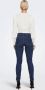 Only Wauw Bj581 Mid Skinny Jeans voor Vrouwen Blue Dames - Thumbnail 3