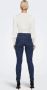 Only Wauw Bj581 Mid Skinny Jeans voor Vrouwen Blue Dames - Thumbnail 3