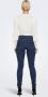 Only Wauw Bj581 Mid Skinny Jeans voor Vrouwen Blue Dames - Thumbnail 3