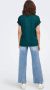 Only Dames-T-shirt ronde hals Onlmoster Blauw Dames - Thumbnail 3