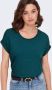 Only Dames-T-shirt ronde hals Onlmoster Blauw Dames - Thumbnail 5