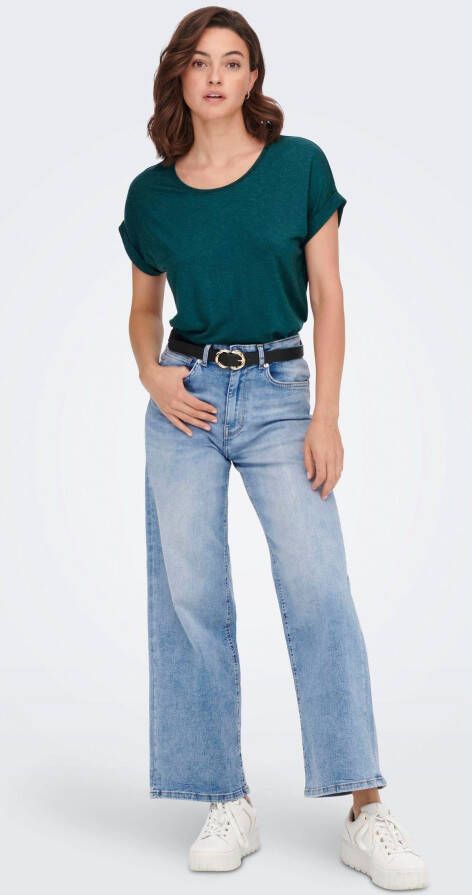 Only T-shirt ONLMOSTER S S O-NECK TOP NOOS JRS