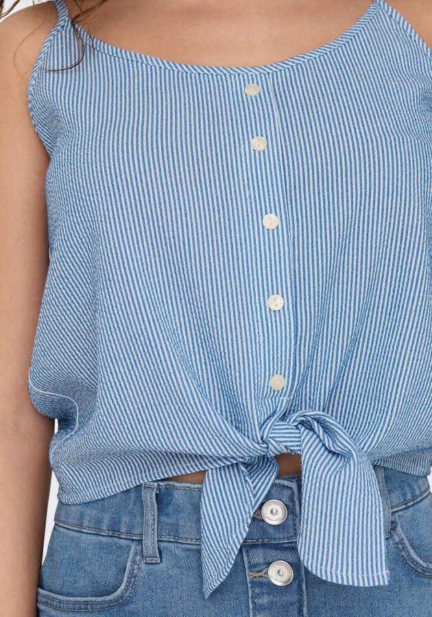 Only Top ONLLECEY SL KNOT SINGLET NOOS WVN