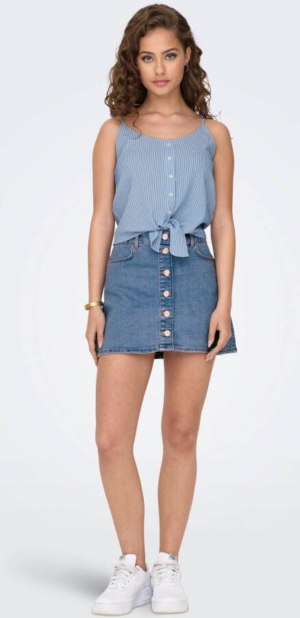 Only Top ONLLECEY SL KNOT SINGLET NOOS WVN
