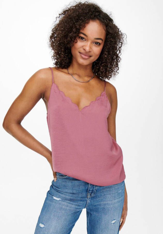 Only Top met spaghettibandjes ONLDEBBIE SINGLET NOOS WVN