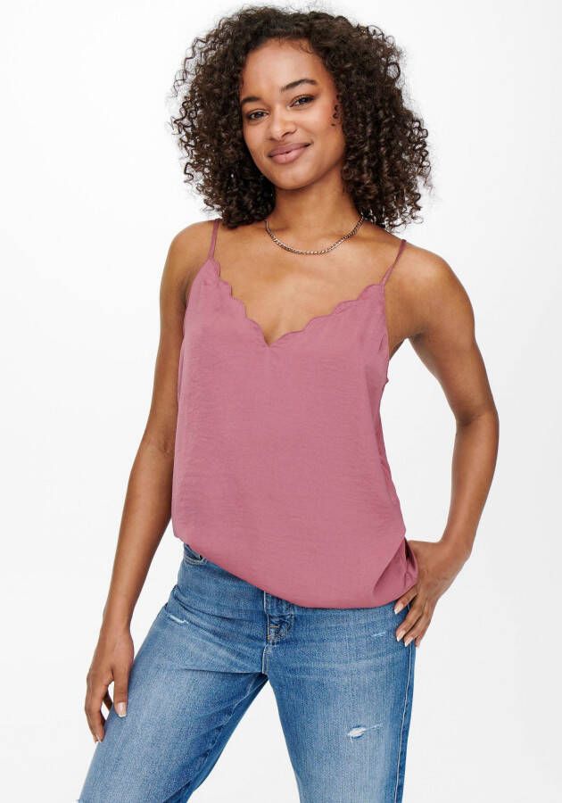 Only Top met spaghettibandjes ONLDEBBIE SINGLET NOOS WVN
