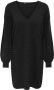 Only Gebreide jurk ONLCATA LS V-NECK DRESS CC KNT - Thumbnail 6