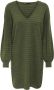 Only Gebreide jurk ONLCATA LS V-NECK DRESS CC KNT - Thumbnail 5