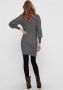 Only Grijze Coltrui Jurk voor Herfst Winter Gray Dames - Thumbnail 4
