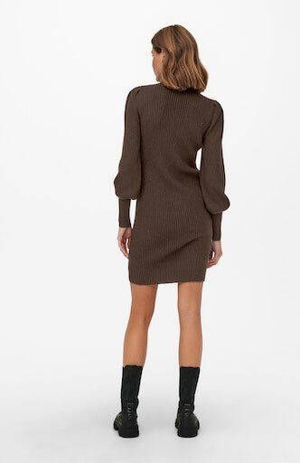 Only Gebreide jurk ONLKATIA L S DRESS KNT NOOS