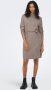 Only Gebreide jurk ONLLEVA L S BELT DRESS EX KNT - Thumbnail 4