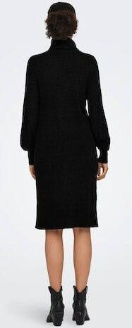 Only Gebreide jurk ONLSASHA L S ROLLNECK DRESS NCA KNT