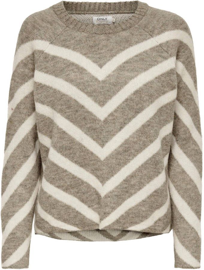 Only Gebreide trui ONLELIZA L S PULLOVER KNT NOOS