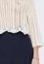 Only Korte gebreide pullover met all-over broderie anglaise model 'NOLA' - Thumbnail 6