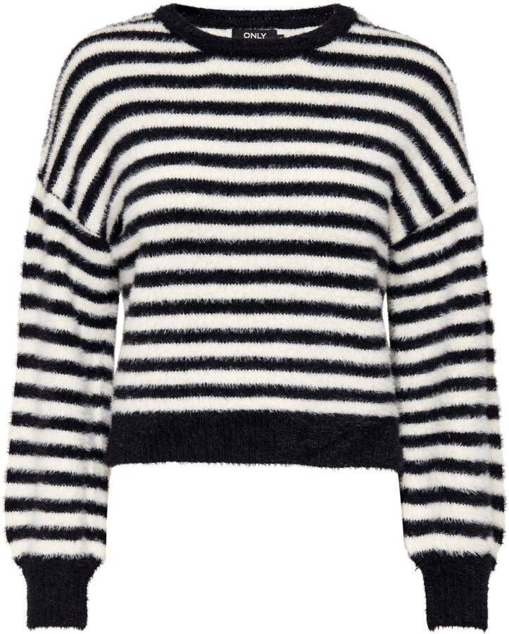 Only Trui met ronde hals ONLPIUMO L S PULLOVER KNT
