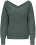 Only Regular fit gebreide pullover met geribde V-hals model 'MELTON LIFE' - Thumbnail 5