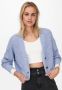 Only Regular fit gebreid jack met knopen in hoornlook model 'CAROL' - Thumbnail 8