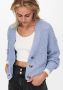 Only Regular fit gebreid jack met knopen in hoornlook model 'CAROL' - Thumbnail 9