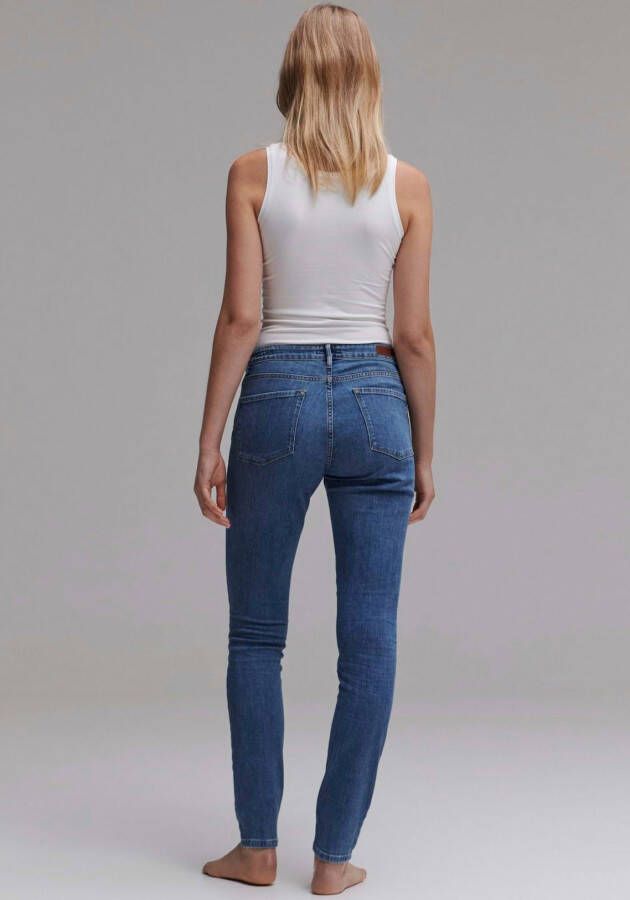 OPUS Skinny fit jeans Elma in used-wassing