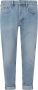 Pepe Jeans Reguliere Denim Jeans Blauw Patched Blue Heren - Thumbnail 3