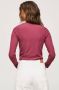 Pepe Jeans Shirt met lange mouwen met opstaande kraag in fijne geribde structuur - Thumbnail 2