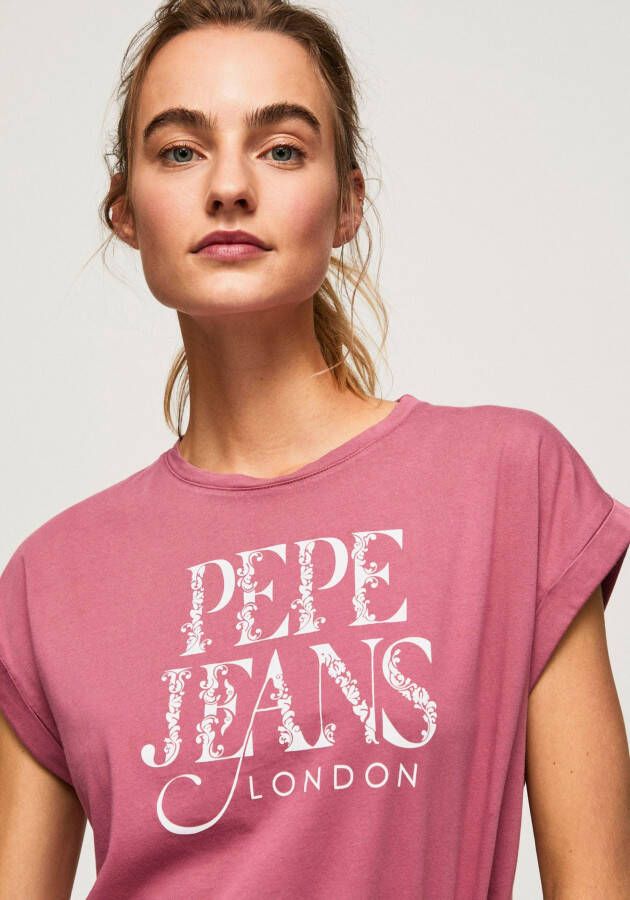 Pepe Jeans Shirt met ronde hals LINDA