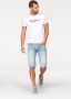 Pepe Jeans Casual Heren T-shirt Eggo Pm508208 White Heren - Thumbnail 7