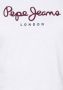 Pepe Jeans Casual Heren T-shirt Eggo Pm508208 White Heren - Thumbnail 9