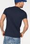 Pepe Jeans Blauw Katoenen Bedrukt Logo T-Shirt Blue Heren - Thumbnail 2