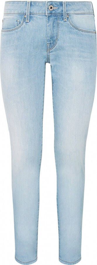 Pepe Jeans Skinny fit jeans SOHO in 5 pocketsstijl met 1 knoop en stretchaandeel