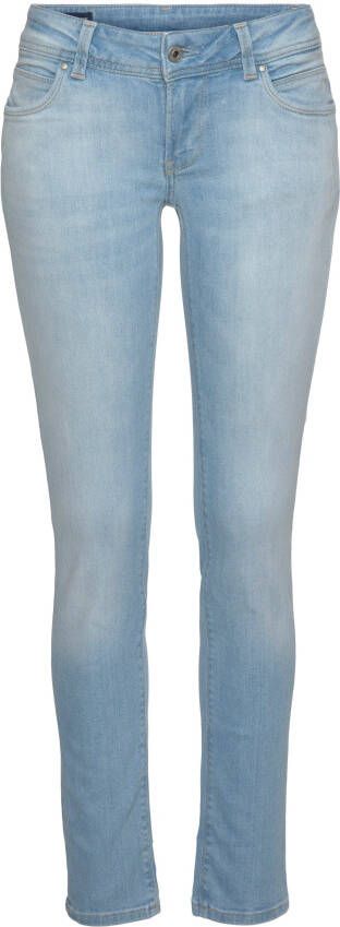 Pepe Jeans Slim fit jeans NEW BROOKE met 1-knoopsband en ritszak