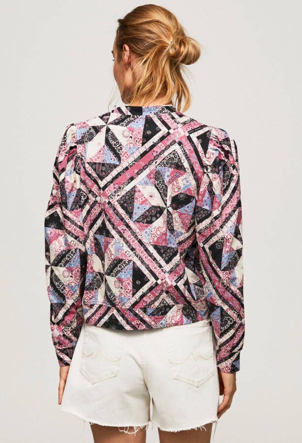 Pepe Jeans Sweatshirt LEIA met een all-over gemixt patroon