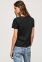 Pepe Jeans T-shirt met labelprint model 'LALI' - Thumbnail 4