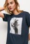 Pepe Jeans T-shirt SONYA met aansluitende pasvorm en met leuke karakteristieke frontprint - Thumbnail 3