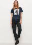 Pepe Jeans T-shirt SONYA met aansluitende pasvorm en met leuke karakteristieke frontprint - Thumbnail 4
