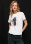 Pepe Jeans T-shirt SONYA met aansluitende pasvorm en met leuke karakteristieke frontprint - Thumbnail 8