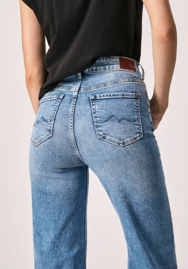 Pepe Jeans Wijde jeans LEXA SKY HIGH met wijde pijpen en hoge taille