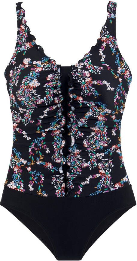petite fleur Badpak met shaping-inzet met onderborst-elastiek met geïntegreerde softcups