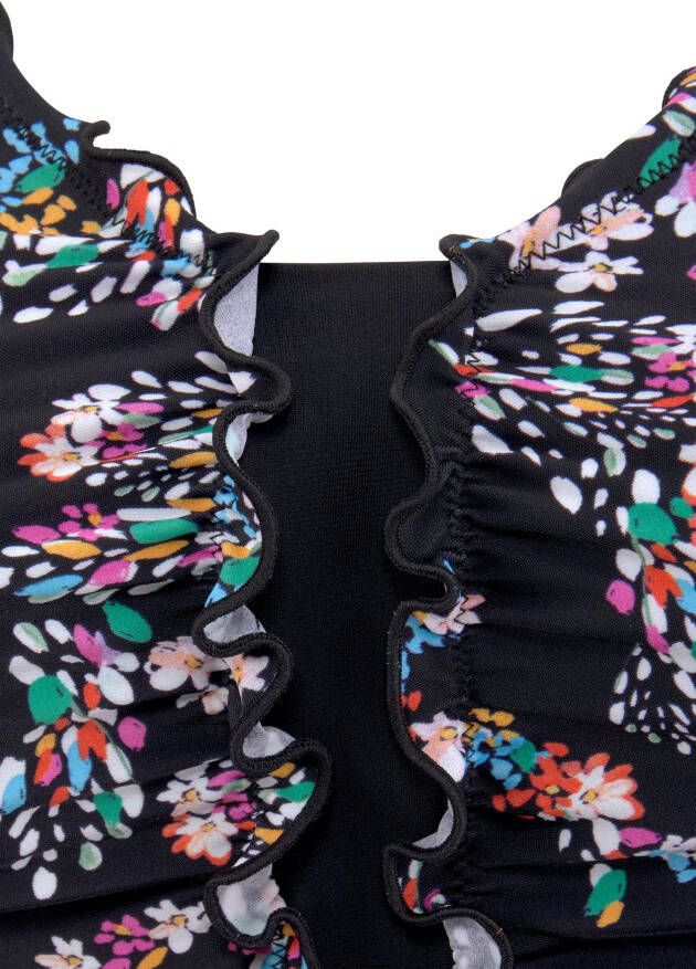 petite fleur Badpak met shaping-inzet met onderborst-elastiek met geïntegreerde softcups