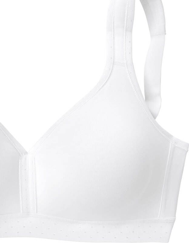 Petite fleur Soft-bh zonder beugels van zacht katoen (Set van 2) - Foto 4