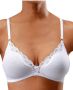 Petite fleur Bralette-bh zonder beugels van katoen met kant (Set van 2) - Thumbnail 4